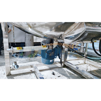 Riscaldamento di vapore sigillato del miscelatore 65 giri/min. della macchina di saponeria della mano di progettazione