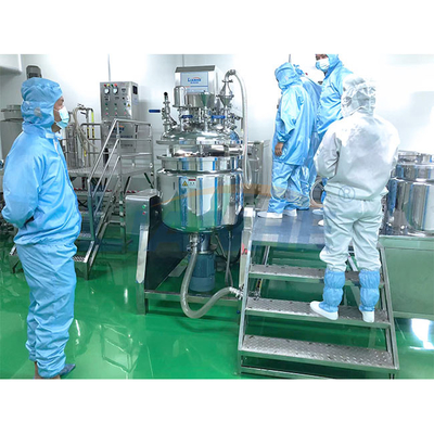 Impastatrice dei cosmetici del riscaldamento di vapore per controllo dello schermo attivabile al tatto del sapone liquido 200L