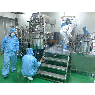 Impastatrice dei cosmetici del riscaldamento di vapore per controllo dello schermo attivabile al tatto del sapone liquido 200L
